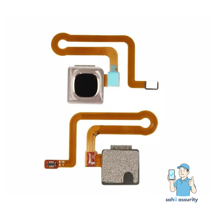 Fingerprint Sensor with Flex Cable for Vivo Y91i 2018 Black